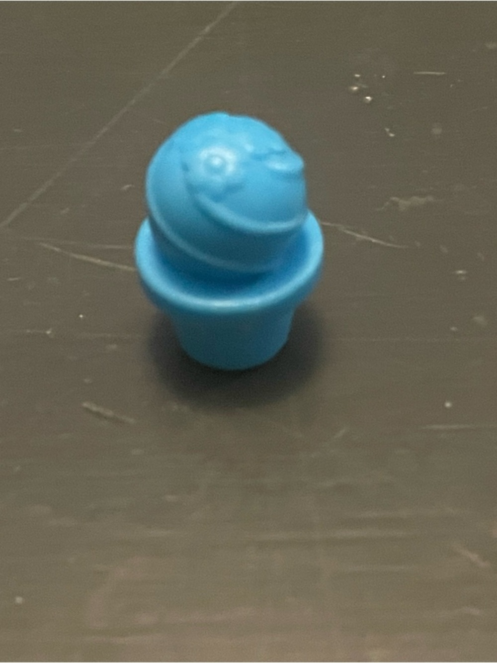Blue Cupcake icecream mini miniature Toy Piece accessories